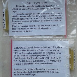 Anti-HPV gel - for diseases caused by the HPV virus