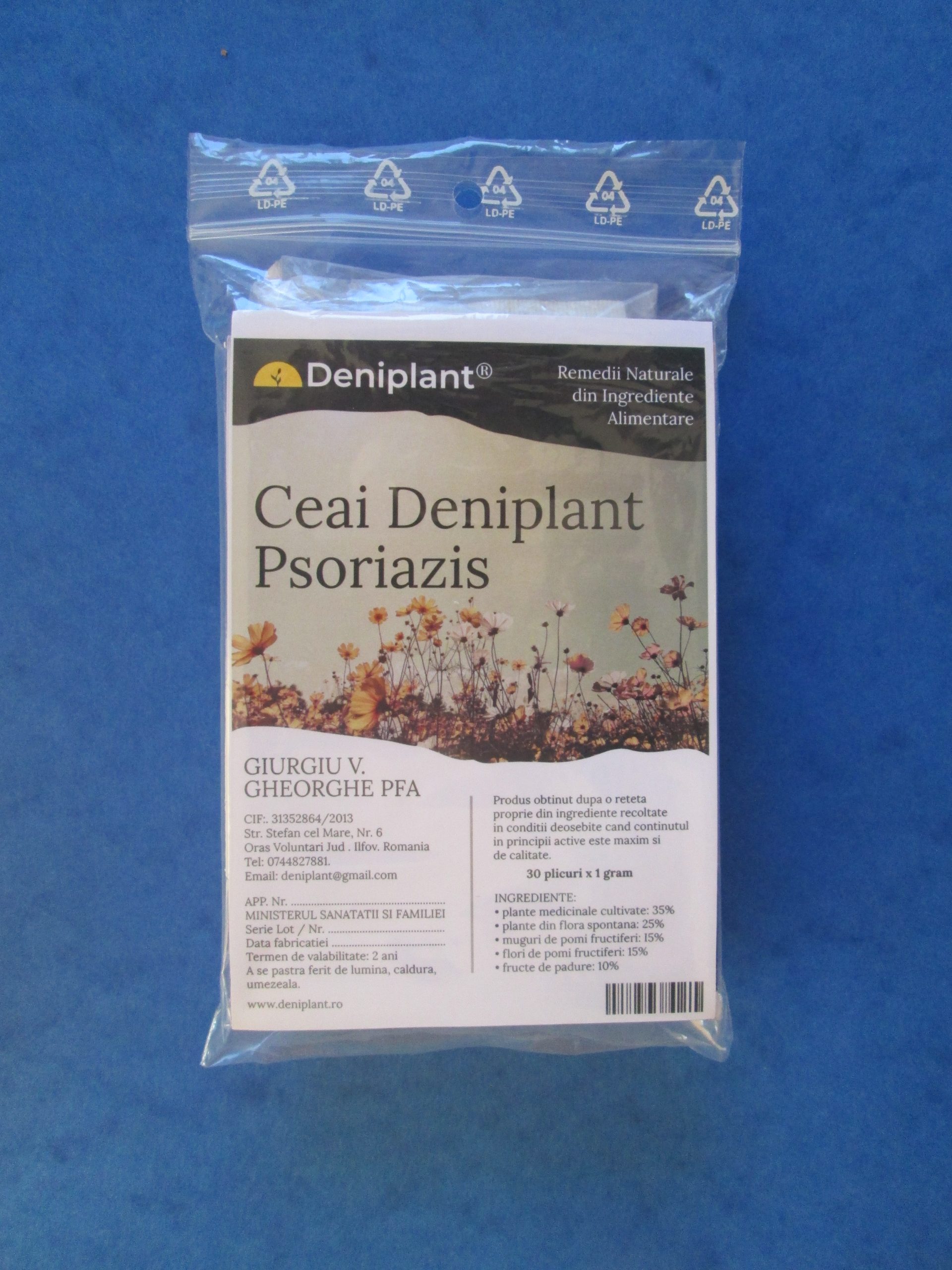 Deniplant Psoriasis Tea
